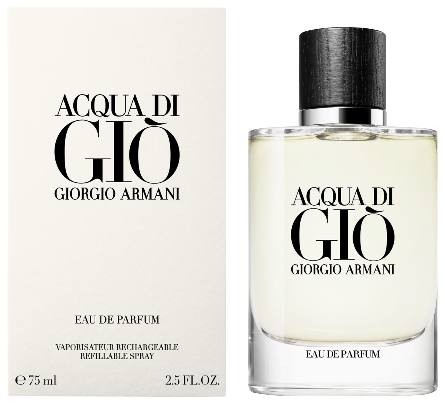 Giorgio Armani Acqua di Giò pour Homme Eau de Parfum Refillable 75 ml